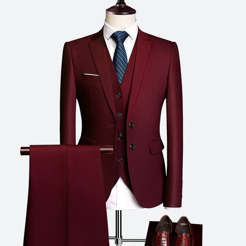 Beau | Men's Elegant 3-Piece Suit Set