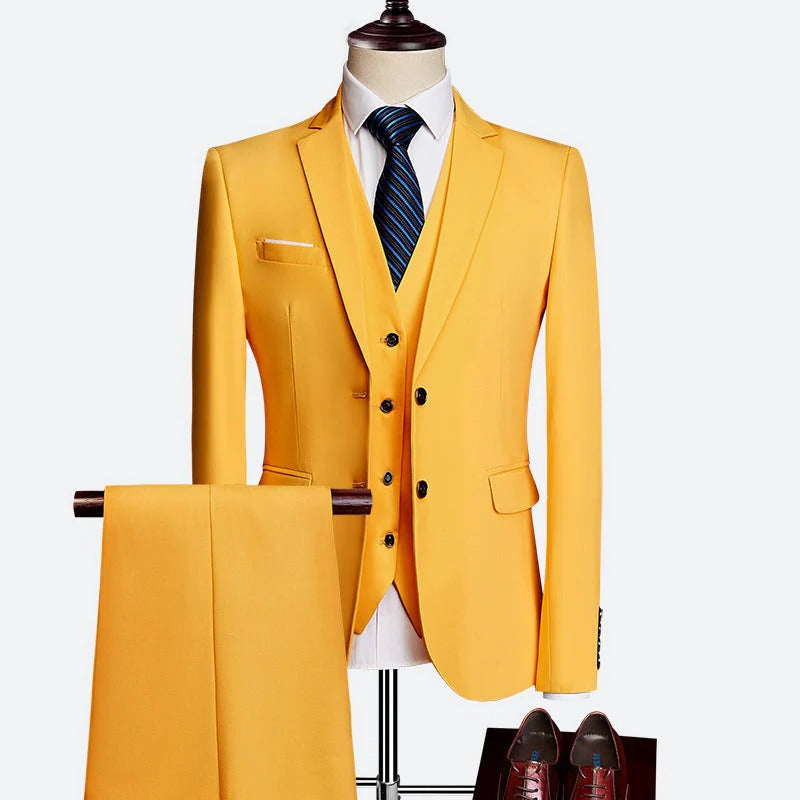 Beau | Men's Elegant 3-Piece Suit Set