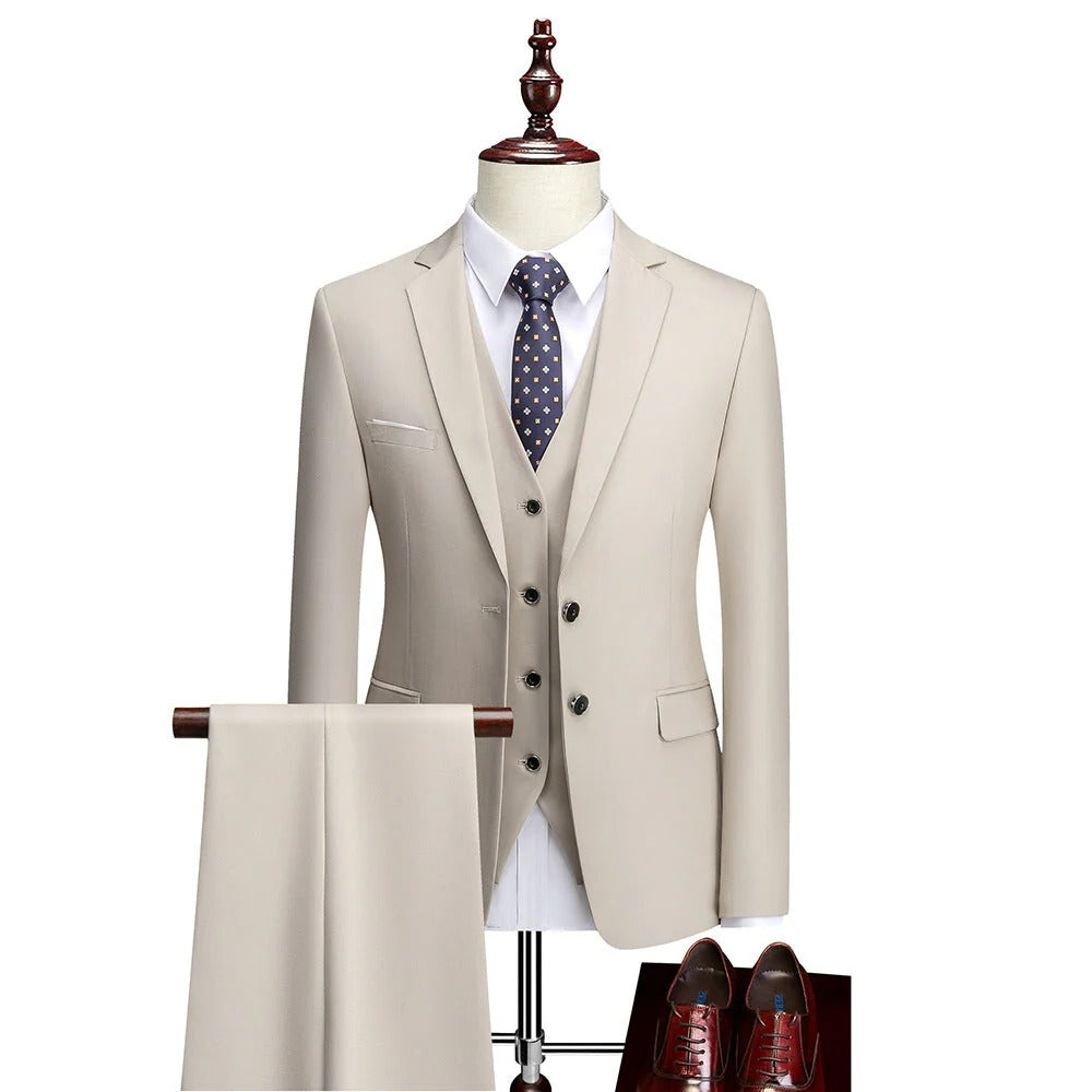 Beau | Men's Elegant 3-Piece Suit Set