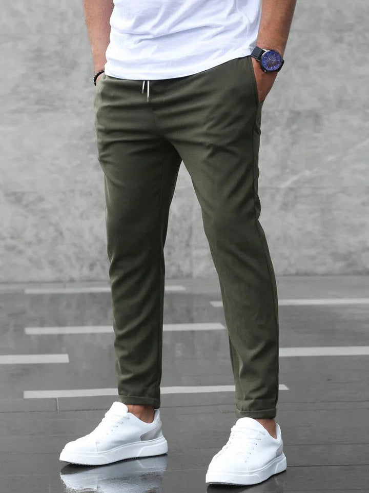 Men's Stretch Casual Pants - Flexible & Stylish