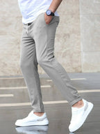 Men's Slim Fit Casual Drawstring Pants