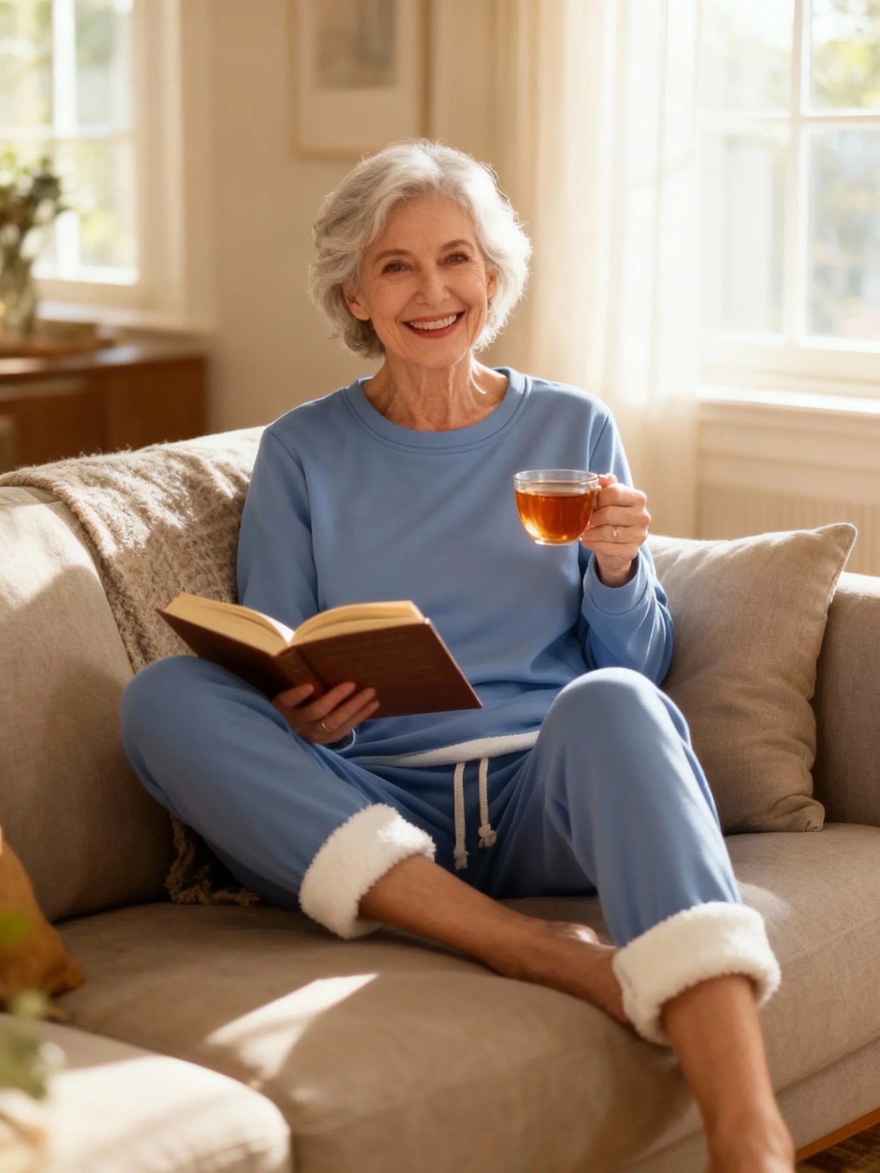 Emily | Women's Plush Thermal Set, Lounge