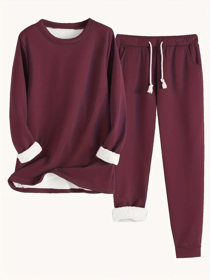 Emily | Women's Plush Thermal Set, Lounge