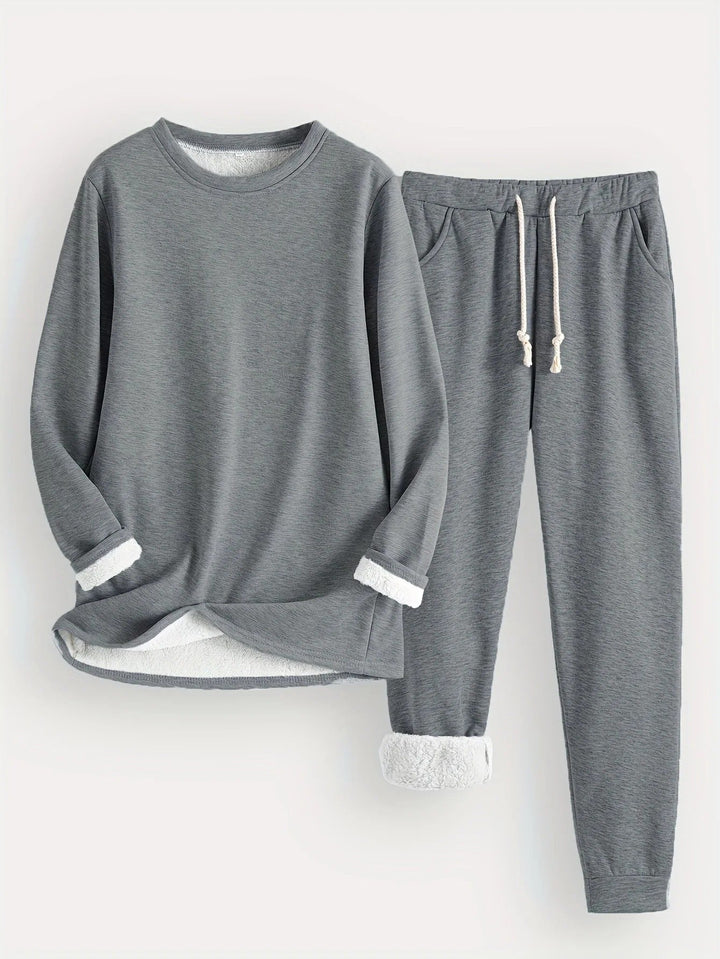 Emily | Women's Plush Thermal Set, Lounge