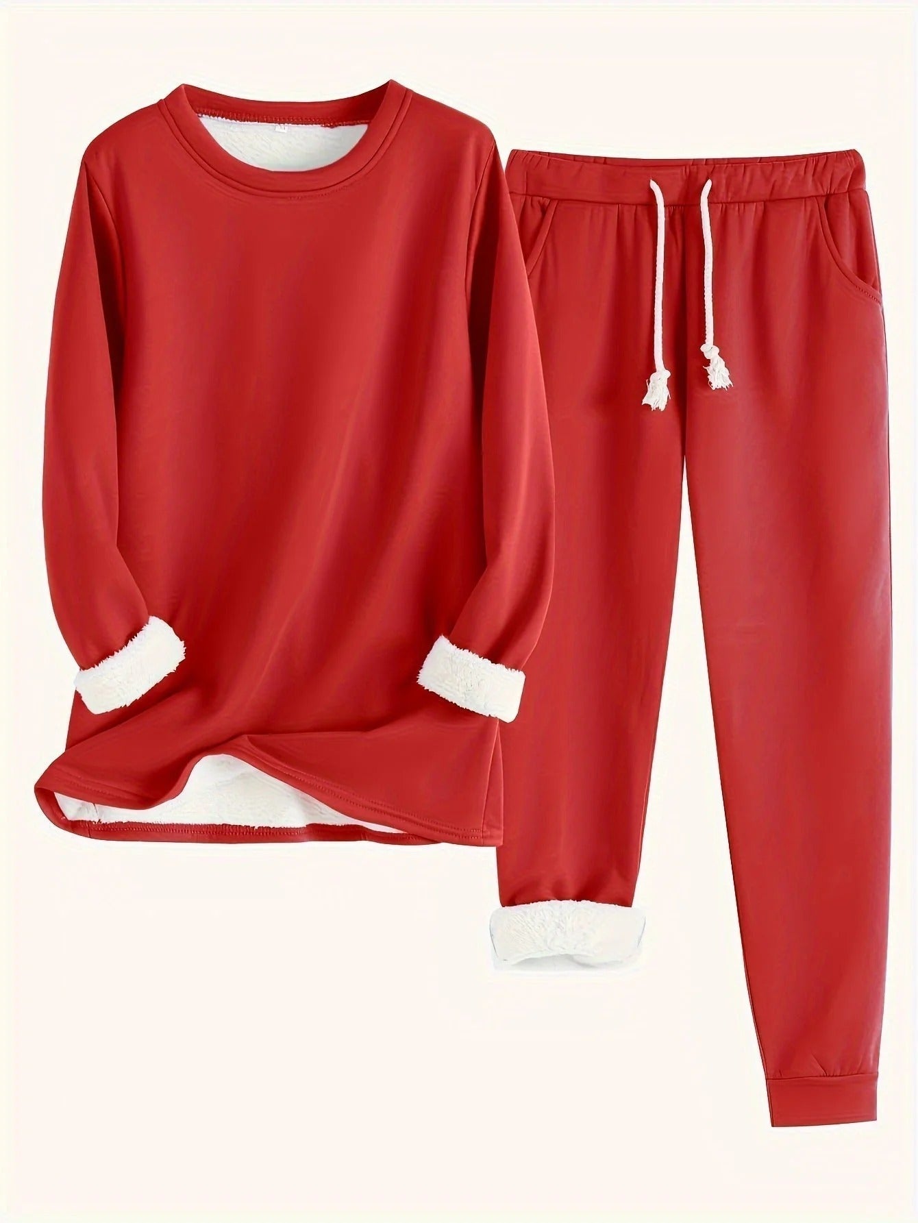 Emily | Women's Plush Thermal Set, Lounge