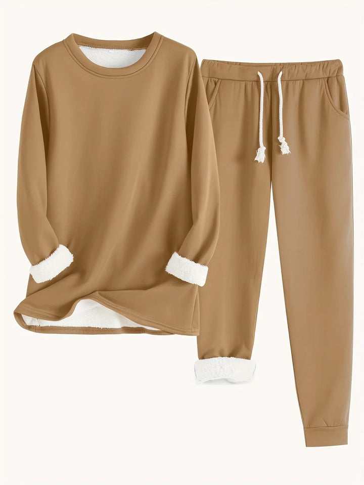 Emily | Women's Plush Thermal Set, Lounge
