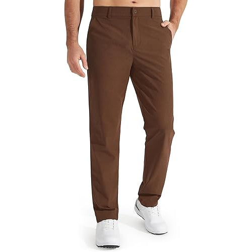 Men's Quick-Dry Stretch Golf Pants for Work and Dress