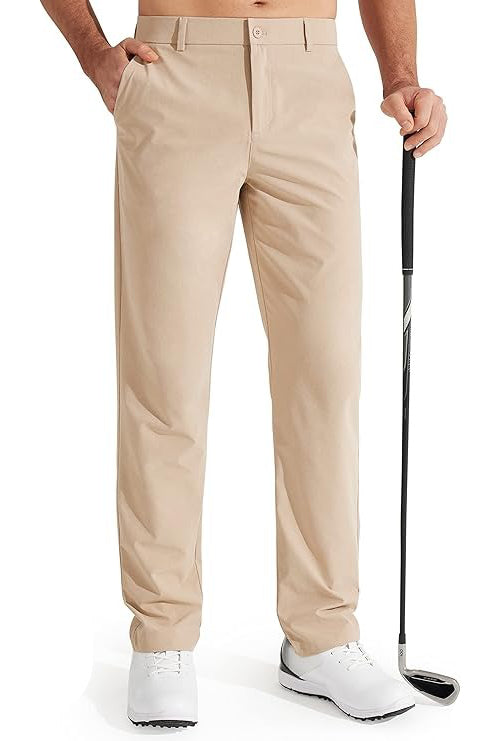 Men's Quick-Dry Stretch Golf Pants for Work and Dress