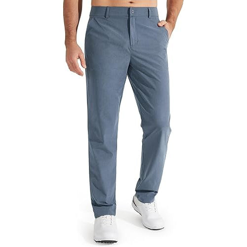 Men's Quick-Dry Stretch Golf Pants for Work and Dress