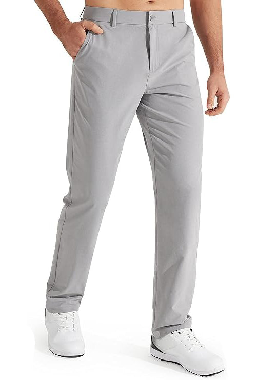 Men's Quick-Dry Stretch Golf Pants for Work and Dress
