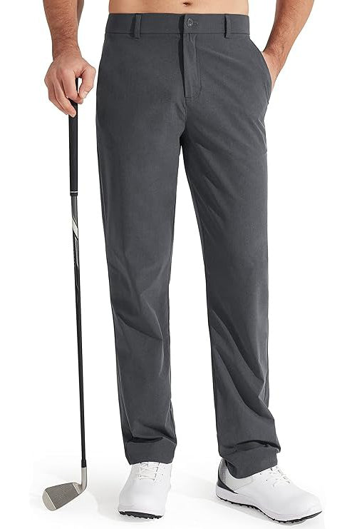 Men's Quick-Dry Stretch Golf Pants for Work and Dress