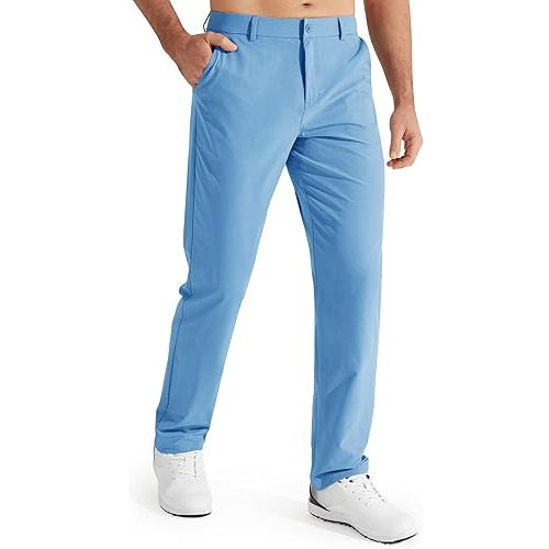 Men's Quick-Dry Stretch Golf Pants for Work and Dress
