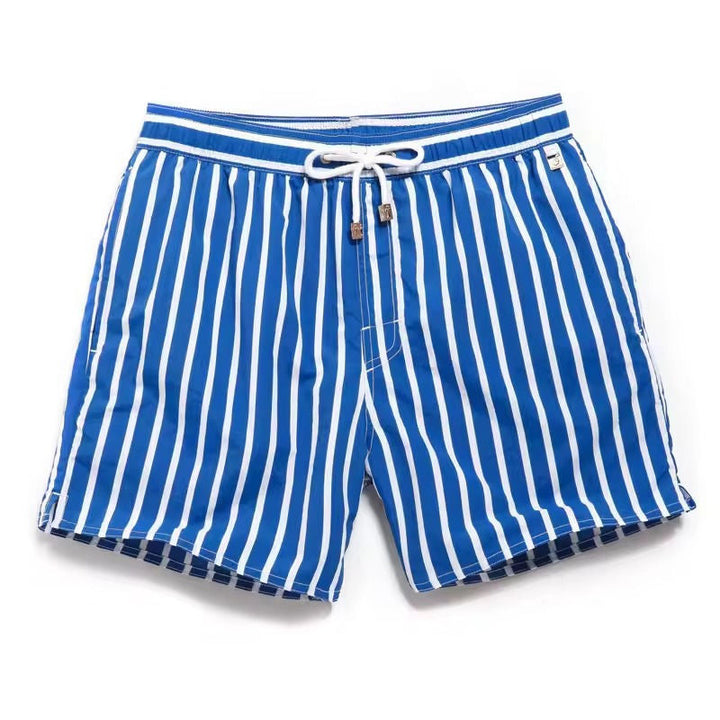 Men's Striped Swim Shorts