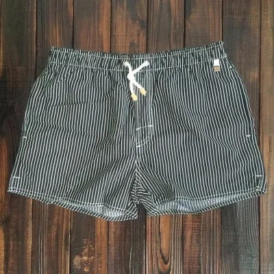 Men's Striped Swim Shorts