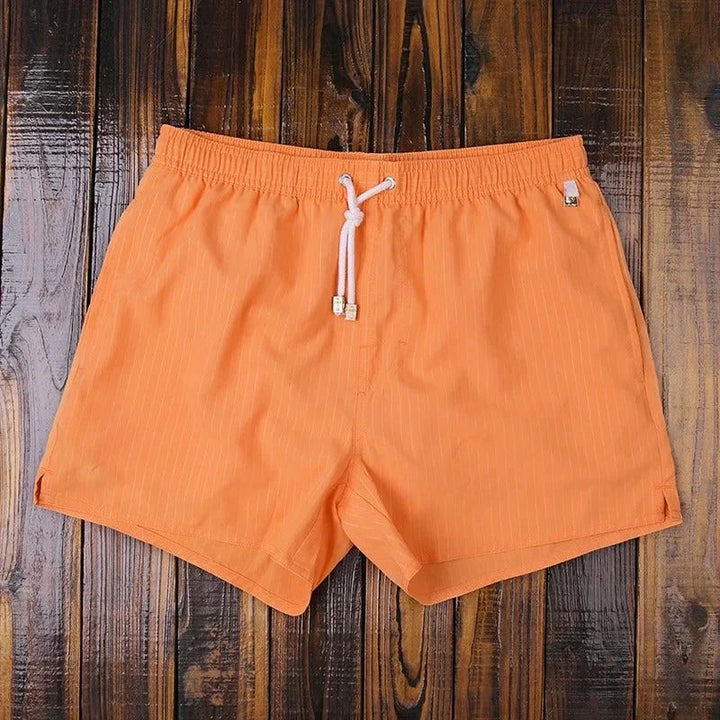 Men's Striped Swim Shorts