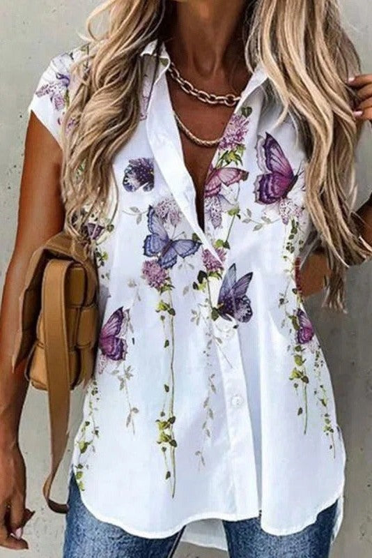 Kara | Women's Casual Relaxed Fit Blouse, Everyday Wear