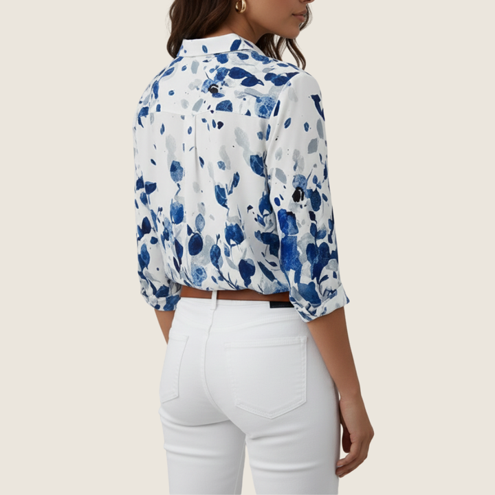 Katelyn | Women's Floral Button-Down Blouse, Casual