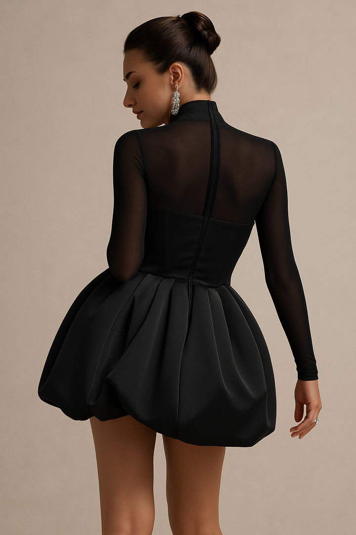 Women's Fit and Flare Dress - Casual