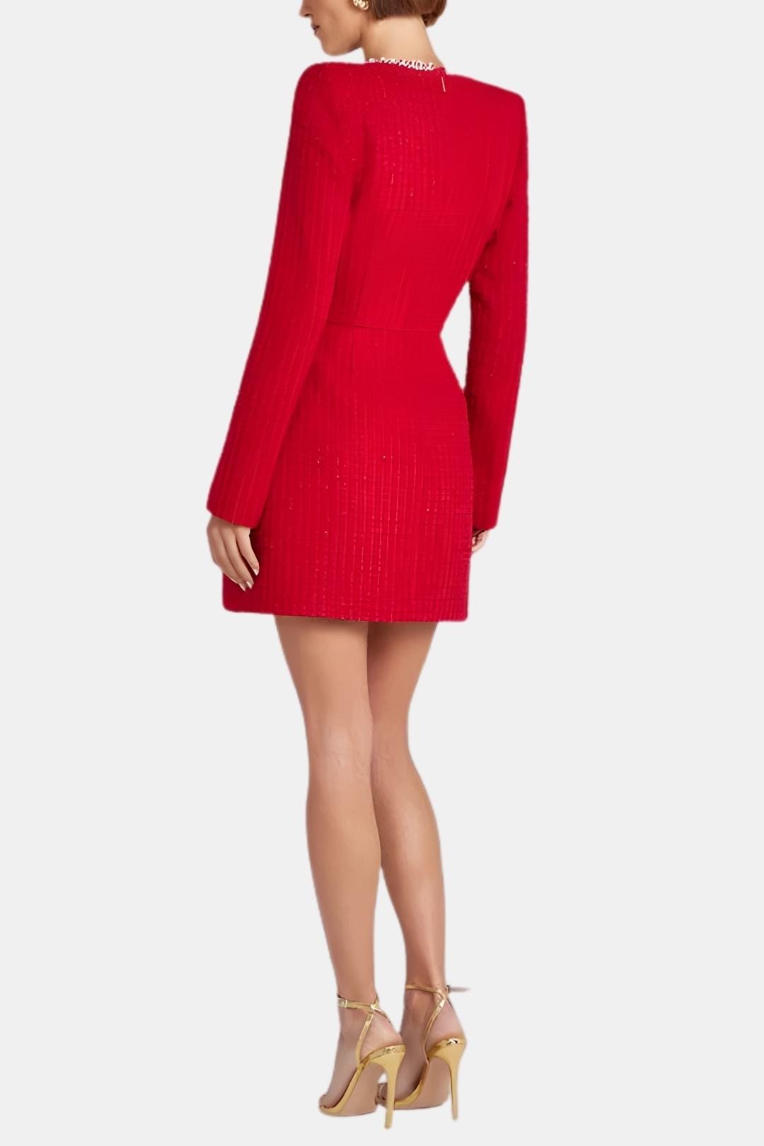 Lana | Women's A-Line Long Sleeve Mini Dress, Casual