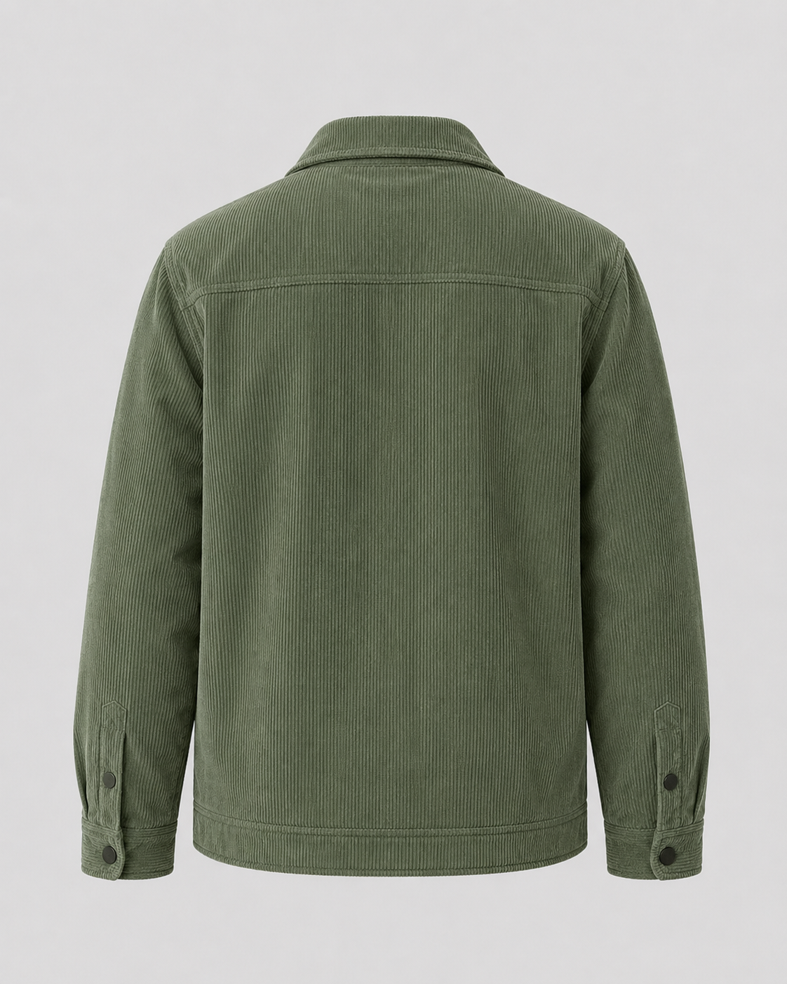 Men's Corduroy Shirt Jacket with Pockets