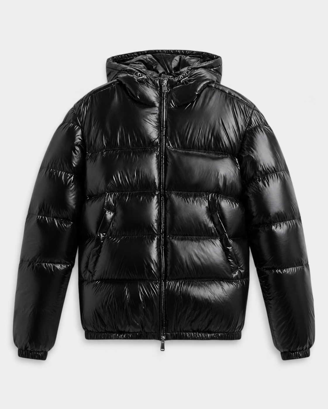 Men's Hooded Quilted Puffer Jacket