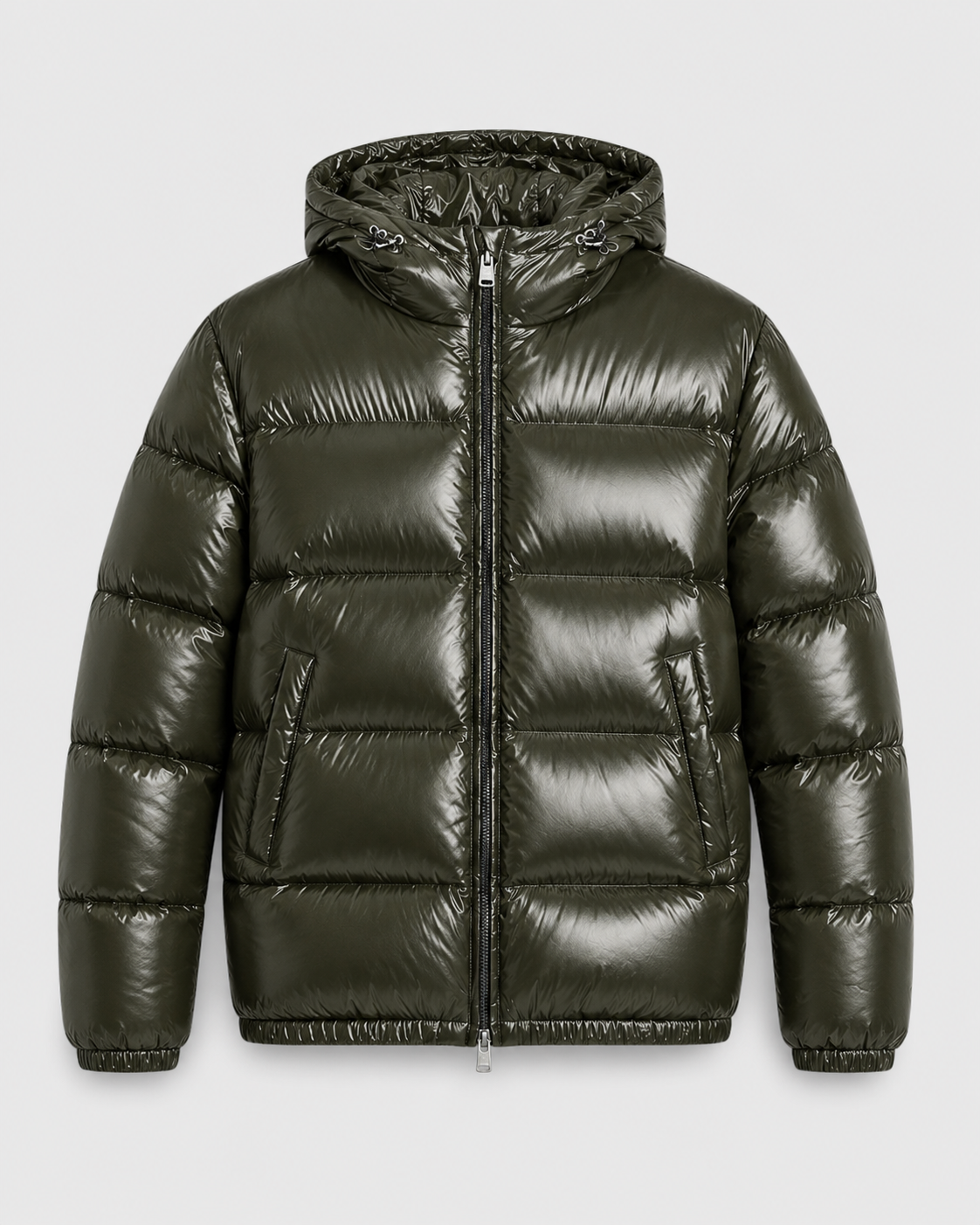 Men's Hooded Quilted Puffer Jacket