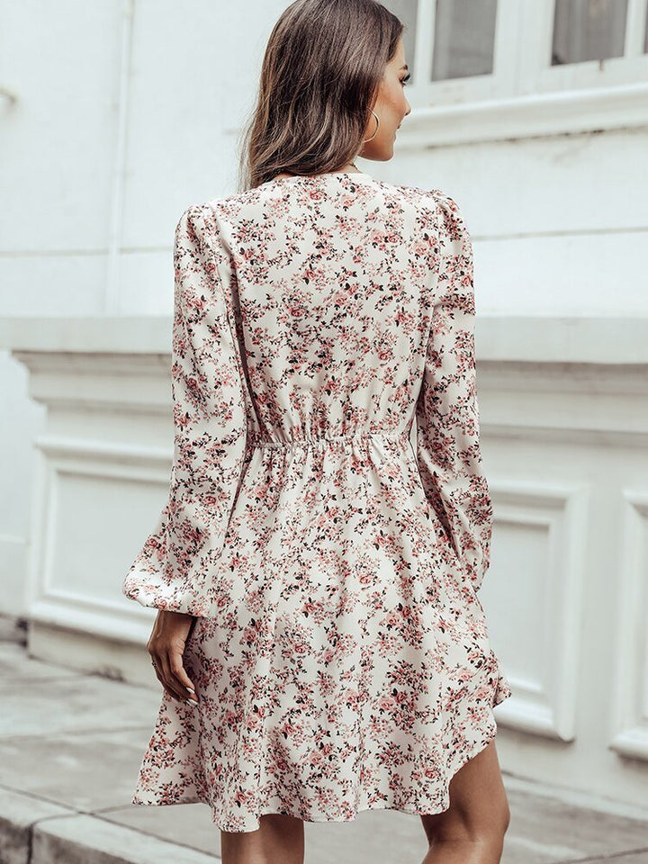 Lieselotte | Women's Floral Mini Dress, Spring/Summer