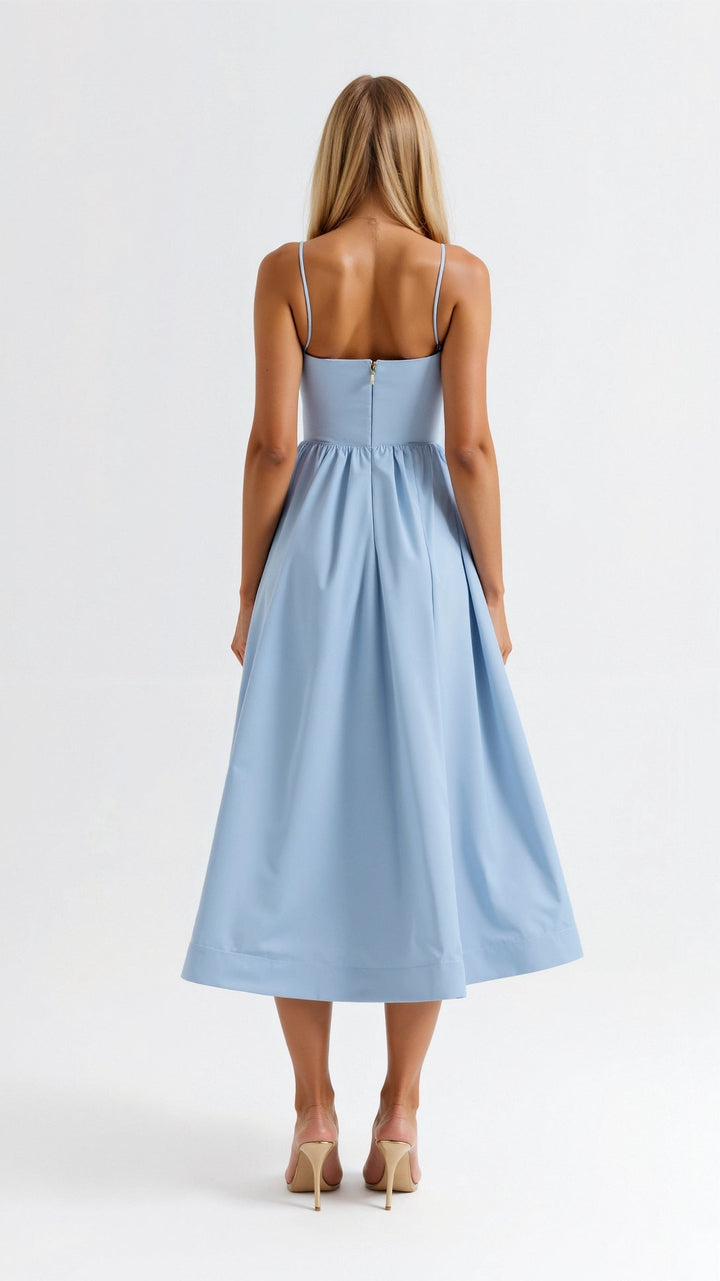 Tamara | Women's Flowing Midi Dress, Casual