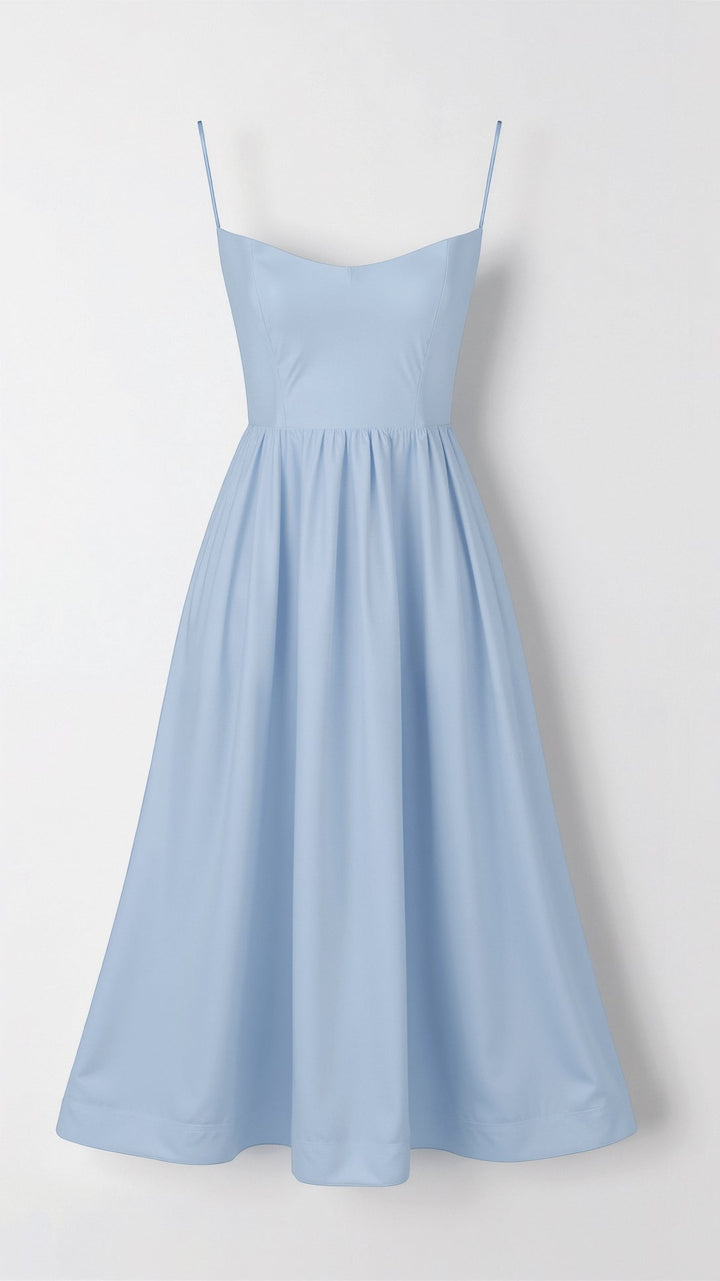 Tamara | Women's Flowing Midi Dress, Casual