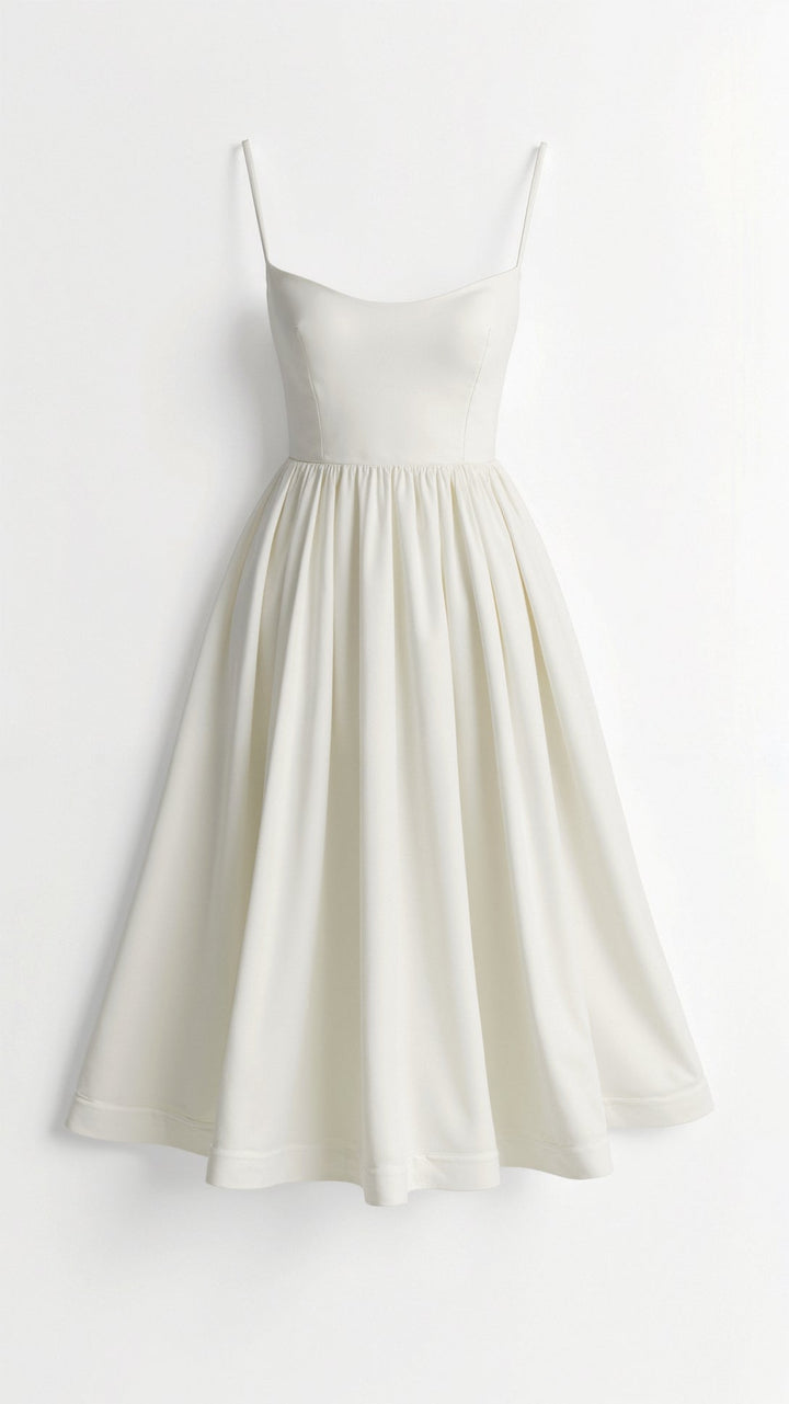 Tamara | Women's Flowing Midi Dress, Casual