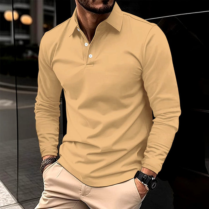 Men's Regular Fit Knit Polo Shirt - Casual Wear