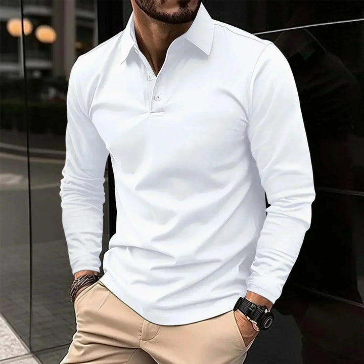 Men's Regular Fit Knit Polo Shirt - Casual Wear