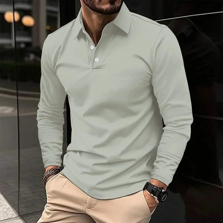 Men's Regular Fit Knit Polo Shirt - Casual Wear