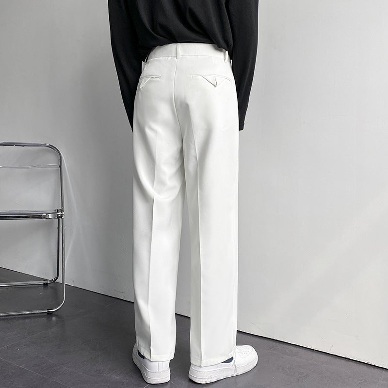 Men's Casual Pleated Dress Pants - Heritage Style