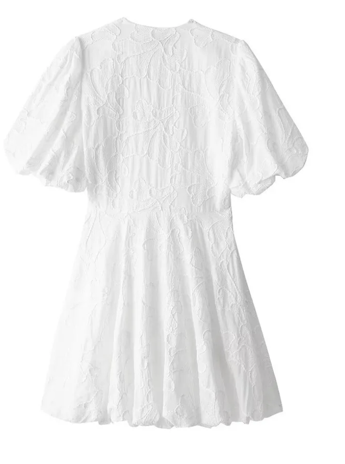 Savannah | Women's A-Line V-Neck Mini Dress, Casual