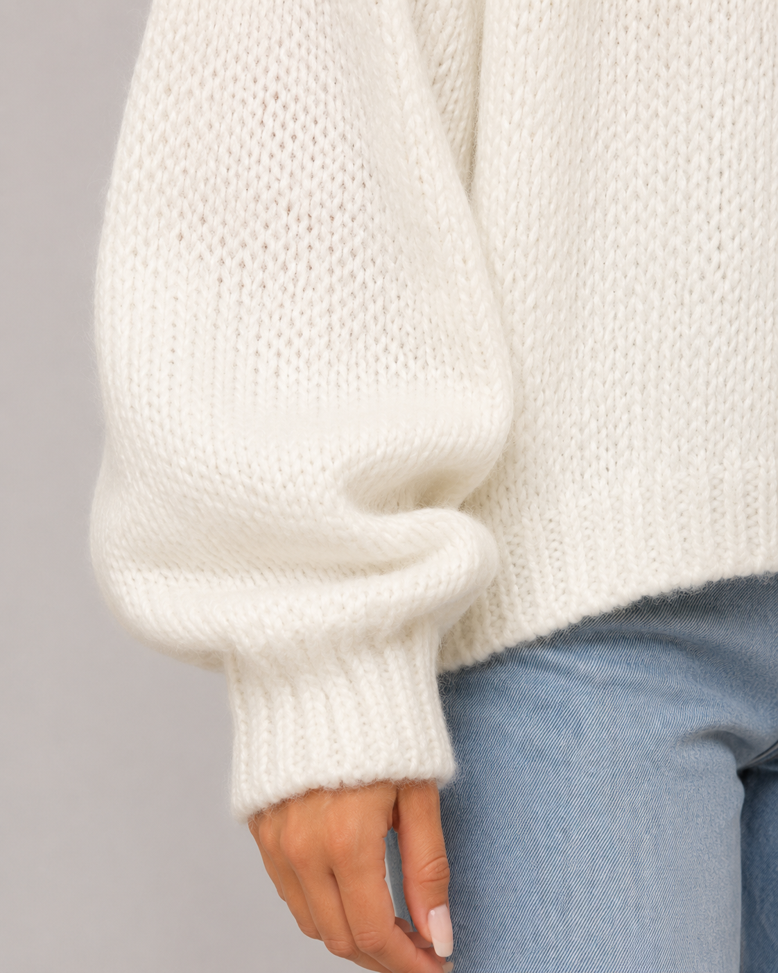 Chunky Knit Oversized Sweater for Women
