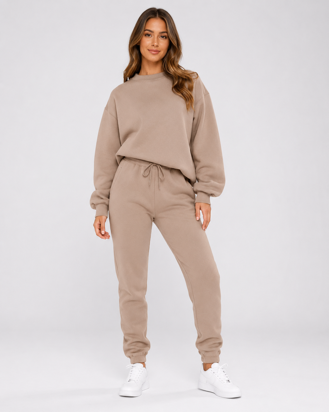 Women's Oversized Jogger Tracksuit Set