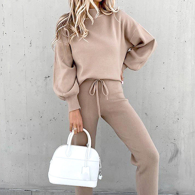 Anna | Women's Long Sleeve Cozy Blouse, Autumn Loungewear