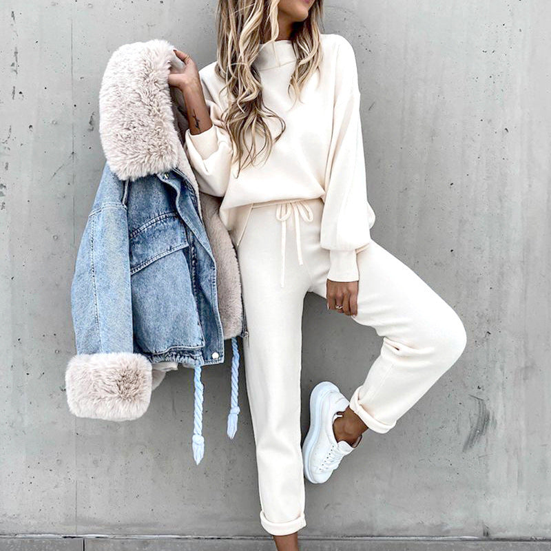 Anna | Women's Long Sleeve Cozy Blouse, Autumn Loungewear