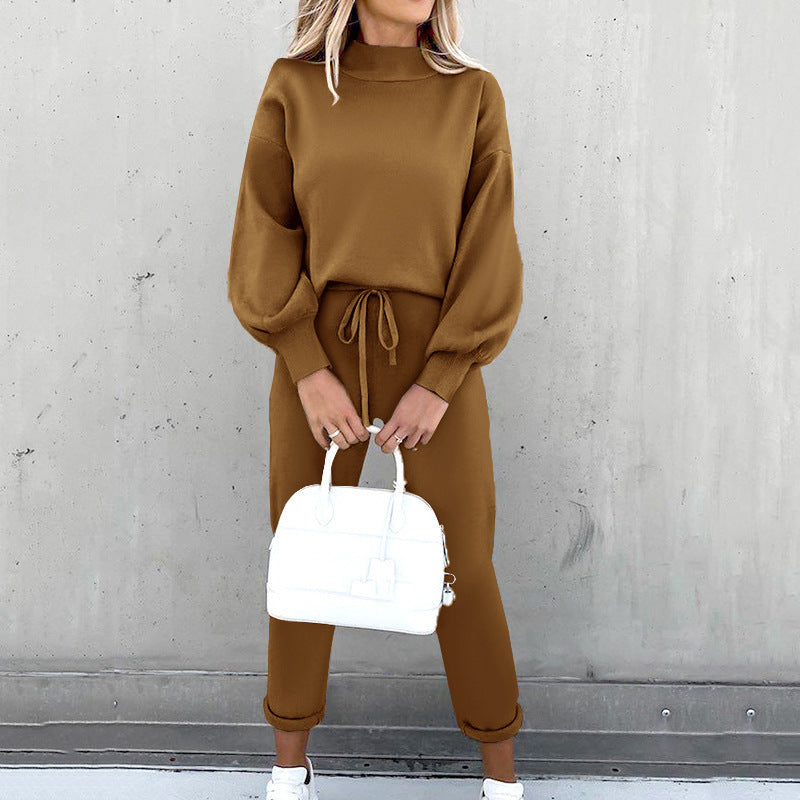 Anna | Women's Long Sleeve Cozy Blouse, Autumn Loungewear