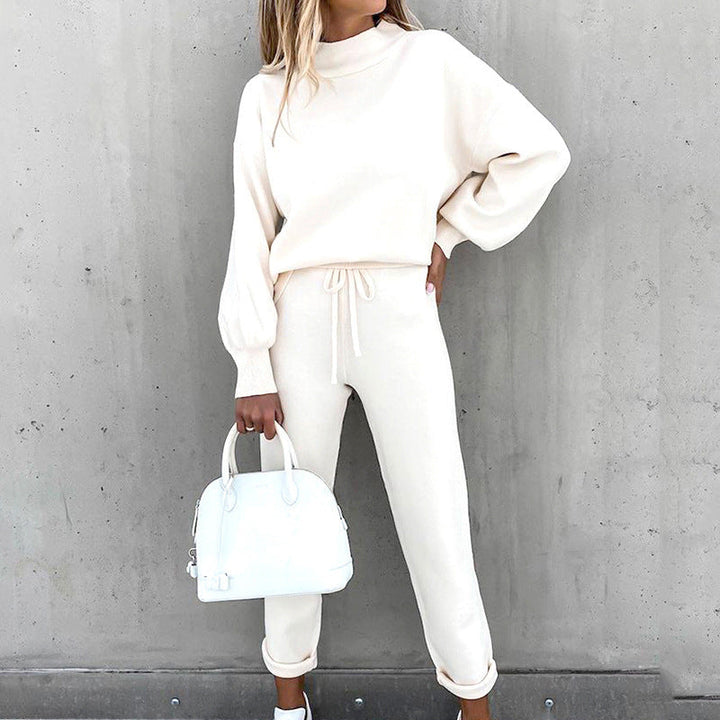 Anna | Women's Long Sleeve Cozy Blouse, Autumn Loungewear